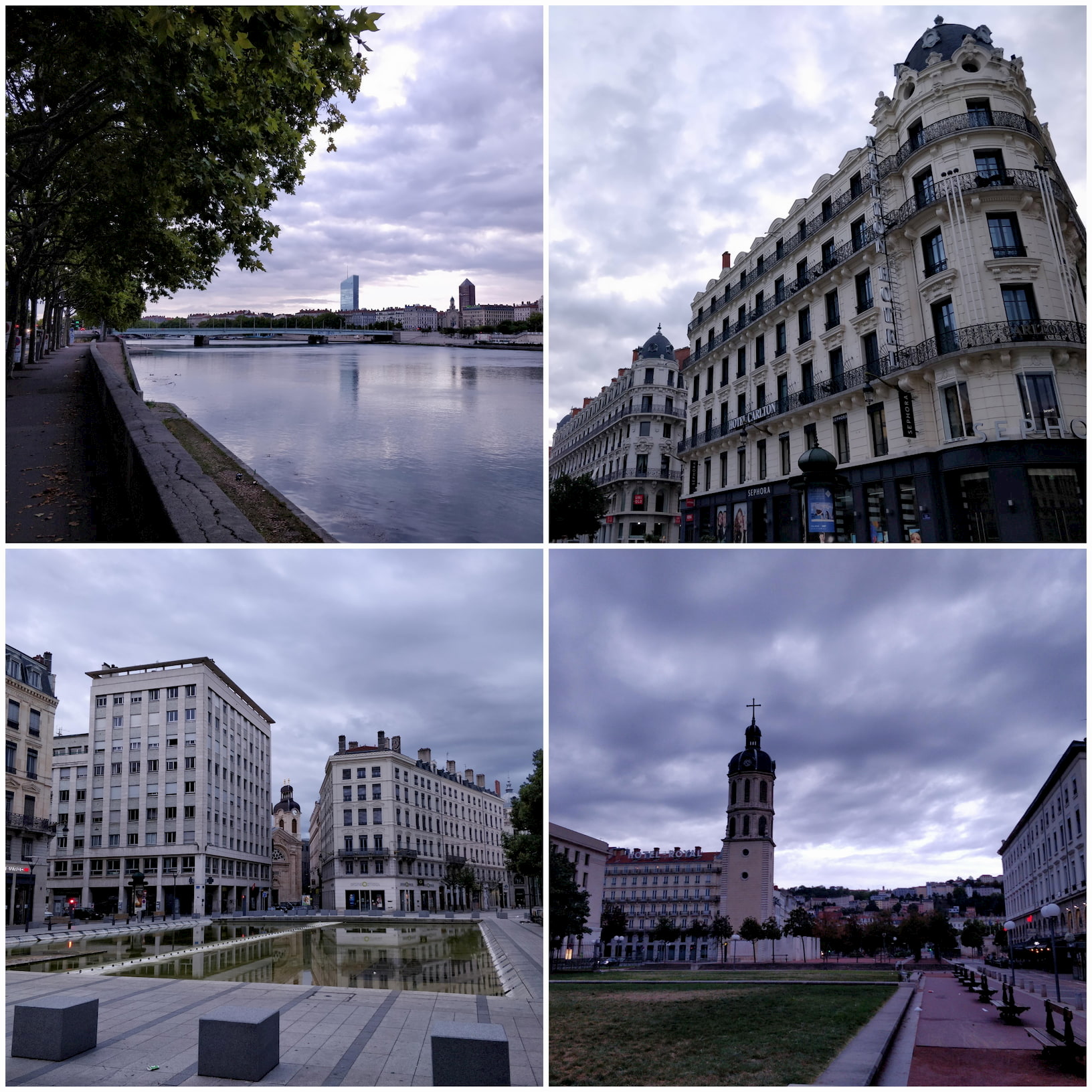Morning views of Lyon