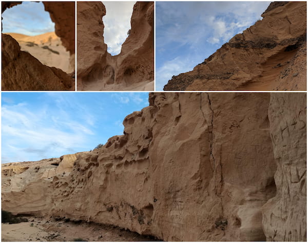 Barranco de los enamorados pictures.