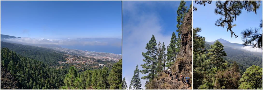 Orotava Valley and La Caldera pictures.