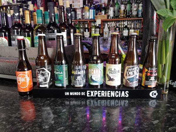 Gara and Isla Verde beers collection.