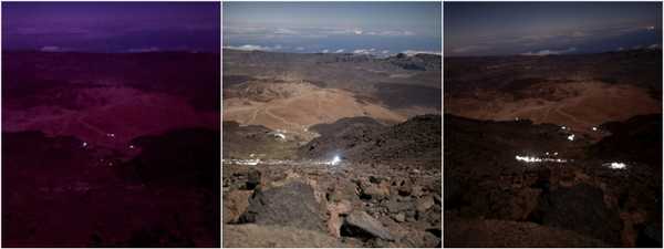 Teide National Park night pictures.